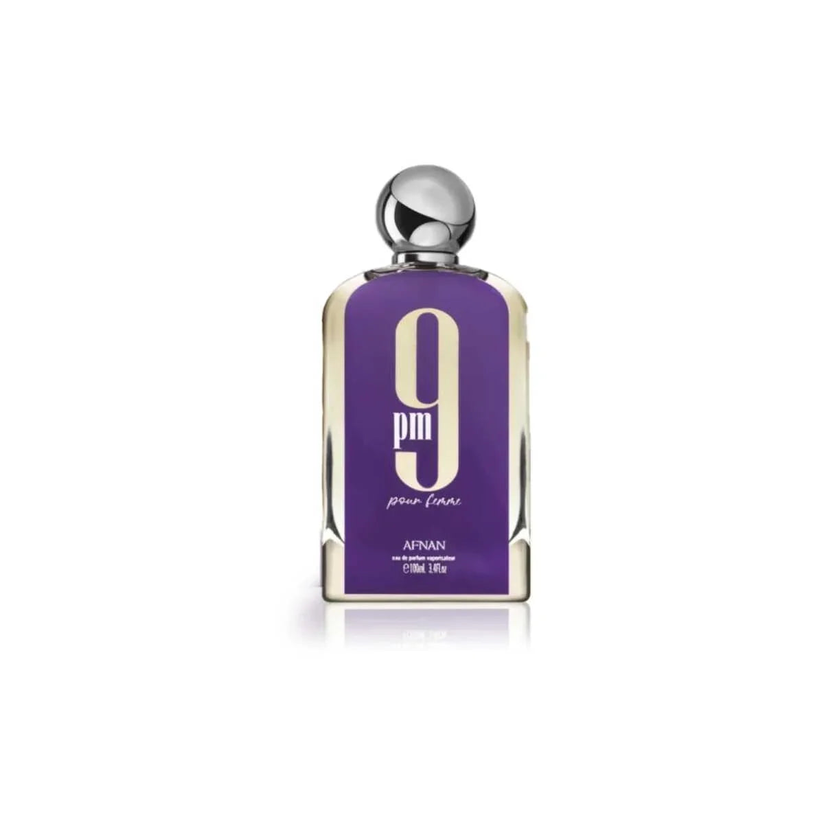 "Afnan 9PM Pour Femme 100 ml – Perfume femenino nocturno y elegante."