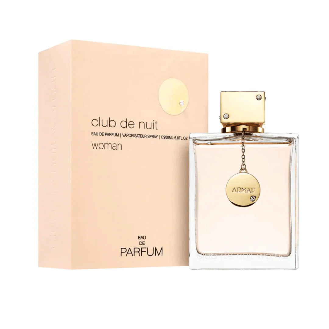 "Perfume Club de Nuit Woman 200 ml EdP para mujer, fragancia floral afrutada con jazmín, durazno y vainilla – Fragantik"