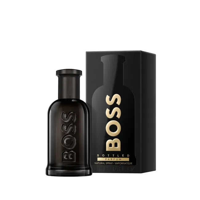 Detalle frasco Hugo Boss Bottled Parfum 50 ml