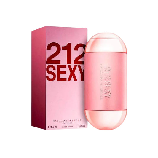 "Perfume Carolina Herrera 212 Sexy 100 ml EdP para mujer, fragancia oriental floral con mandarina, gardenia y vainilla – Fragantik"