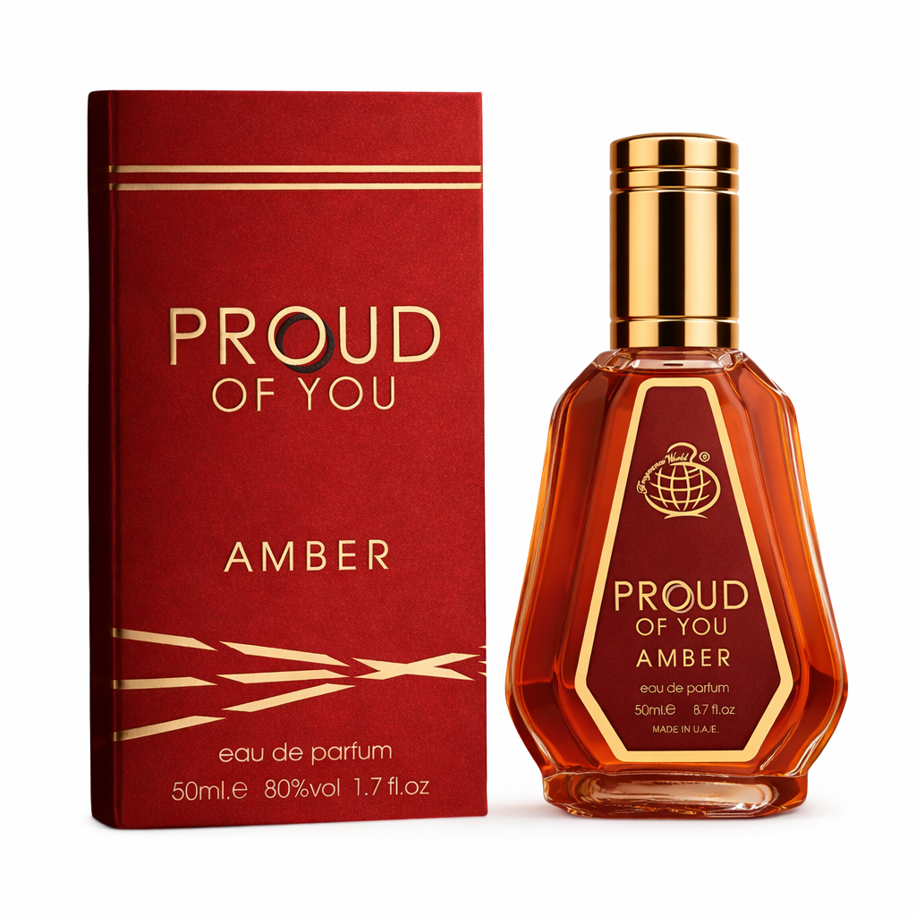 Perfume Fragrance World Proud Of You Amber EDP 50 ml original
