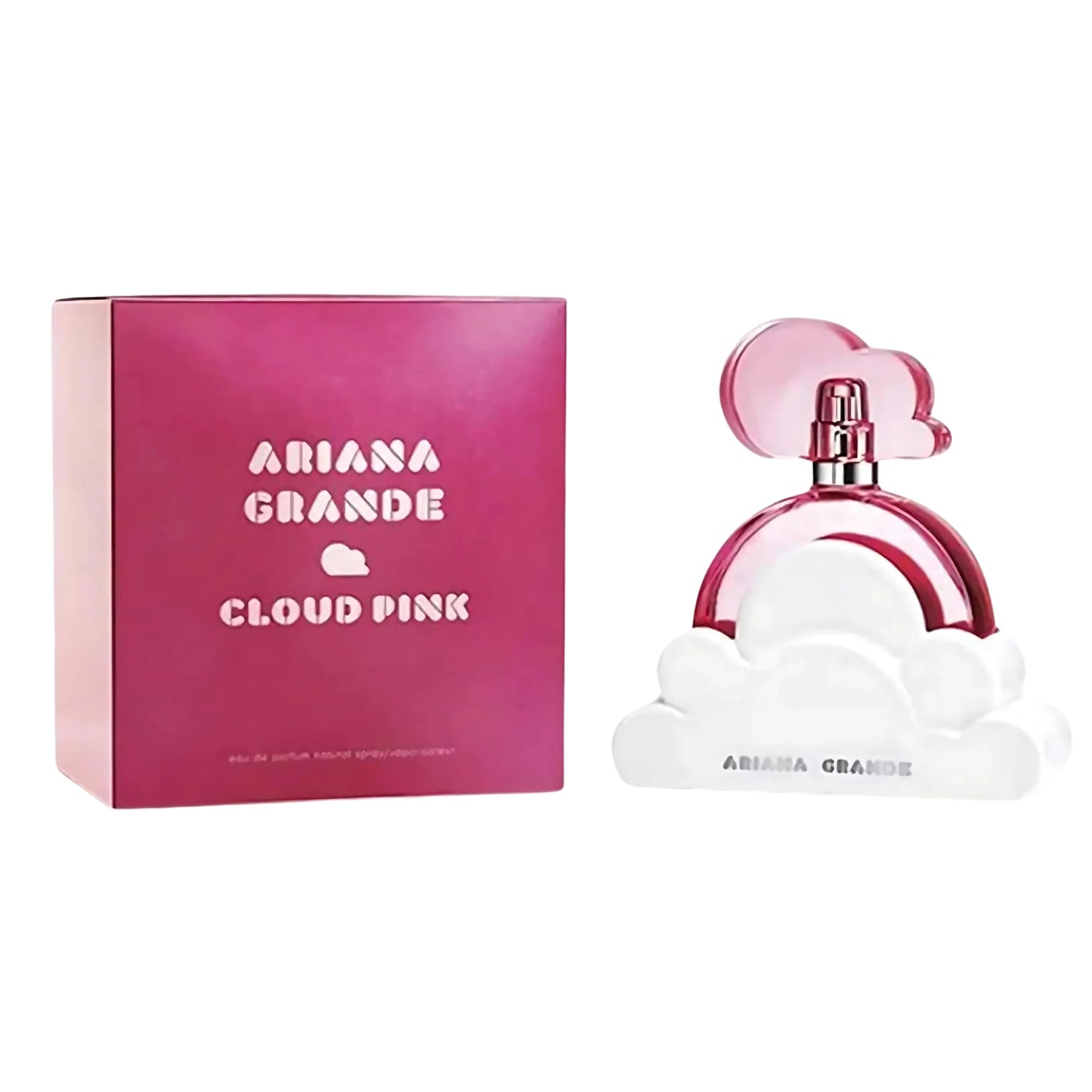"Perfume Ariana Grande Cloud Pink 100 ml – Dulce y avainillado para mujer."