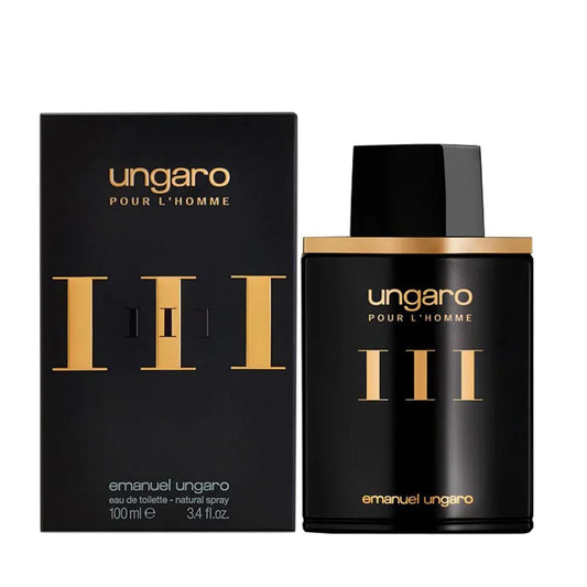"Emanuel Ungaro Pour L'Homme – Perfume masculino elegante y especiado."