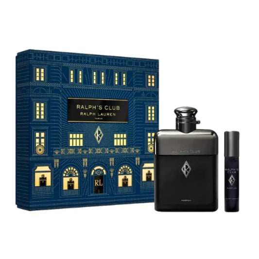 "Set Ralph Lauren Ralph’s Club Parfum 100 ml + 10 ml – Perfume elegante para hombre."