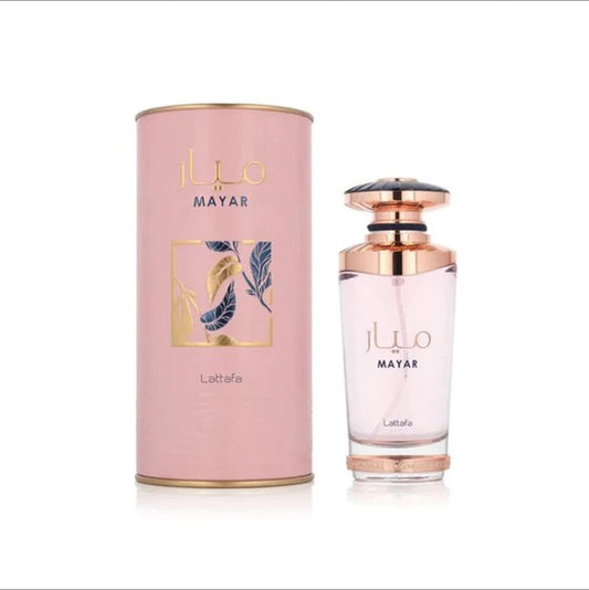 "Lattafa Mayar 100 ml Edp – Perfume femenino dulce y sofisticado."