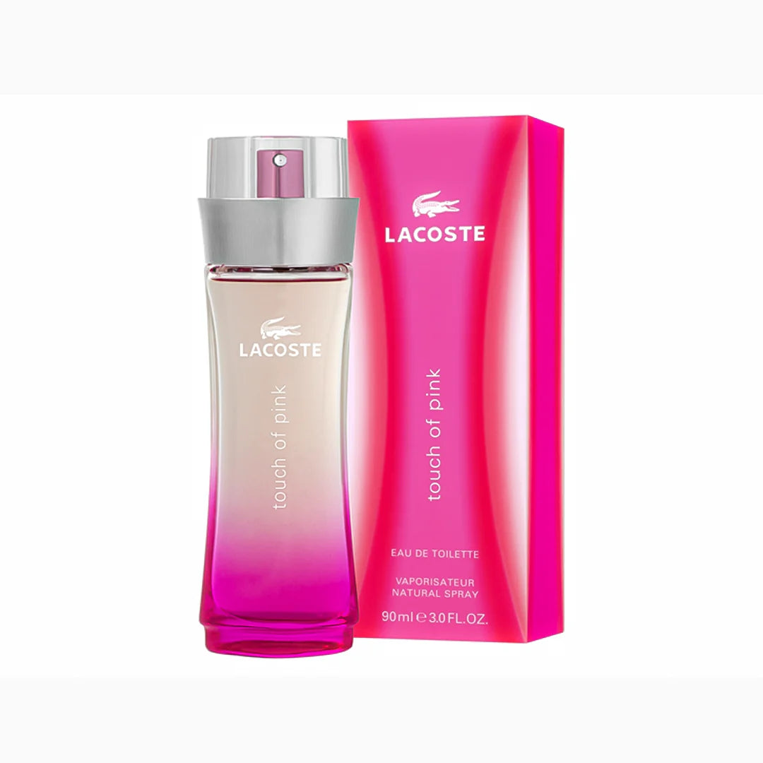 Perfume Lacoste Touch of Pink 90 ml Edt para Mujer.