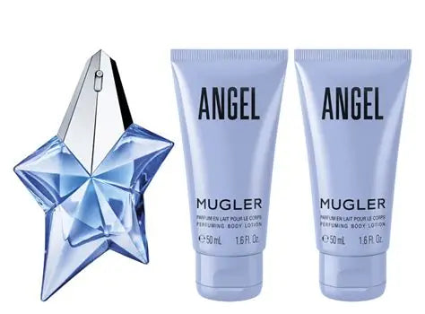 Set Mugler Angel 25 ml EDP + 2 Shower Gel 50 ml – Perfume mujer dulce 
