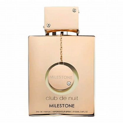 "Perfume Armaf Club de Nuit Milestone 105 ml EdP unisex, fragancia amaderada acuática con bergamota, sándalo y almizcle – Fragantik"