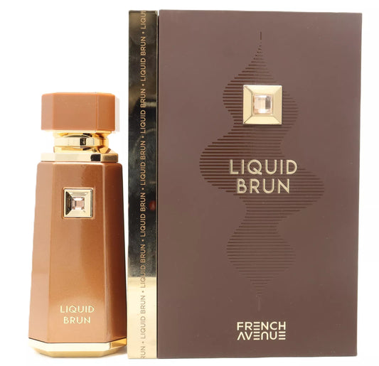 "Liquid Brun Eau de Parfum 100 ml – Perfume masculino con notas dulces y especiadas."