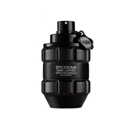 "Viktor & Rolf Dark Leather Parfum – Perfume masculino con notas de cuero y especias."