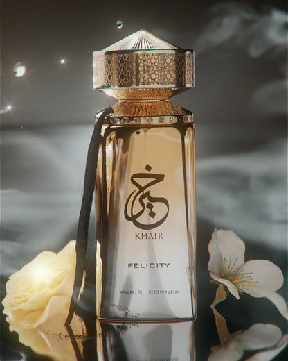 Paris Corner Khair Felicity – perfume de mujer con aromas a flores y vainilla