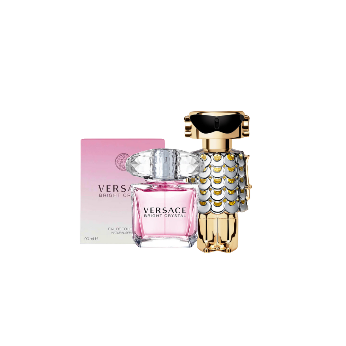 Pack Versace Bright Cristal + Paco Rabanne Femme