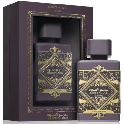"Lattafa Amethyst 100 ml Edp – Perfume unisex intenso y sofisticado."