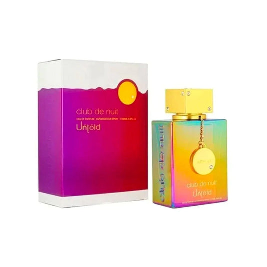 "Perfume Club de Nuit Untold 105 ml EdP para hombre, fragancia ámbar amaderada con oud, ámbar y azafrán – Fragantik"