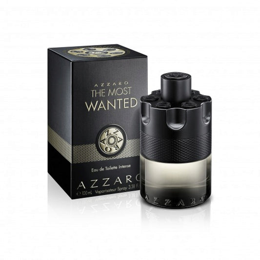 “Azzaro The Most Wanted Intense EDT 100 ml – Perfume masculino audaz con notas amaderadas y licorosas.”