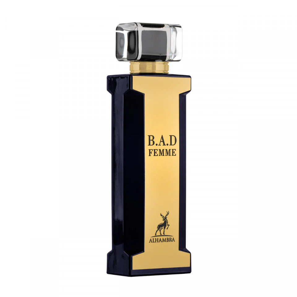 "Lattafa B.A.D Femme 100 ml Edp – Perfume femenino dulce y sofisticado."