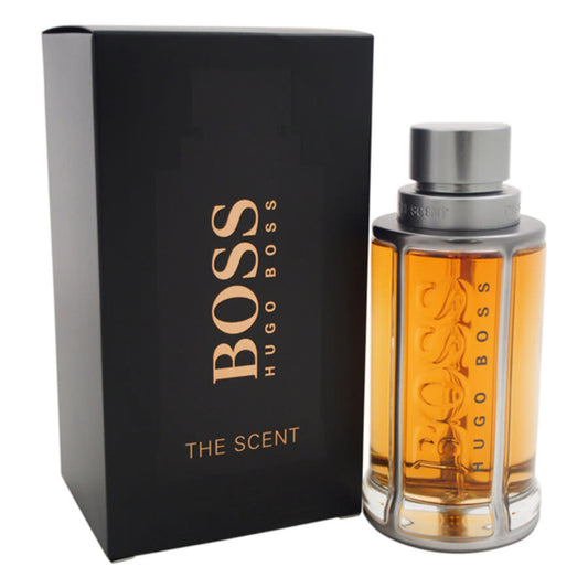 "Perfume Hugo Boss The Scent 100 ml Edt para Hombre – Fragancia especiada con toques afrutados y amaderados."
