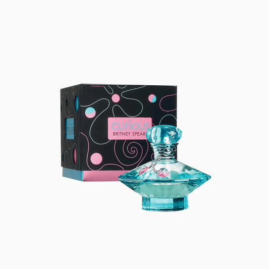 "Perfume Britney Spears Curious 100 ml EdT para mujer, fragancia floral acuática con magnolia, jazmín y vainilla – Fragantik"