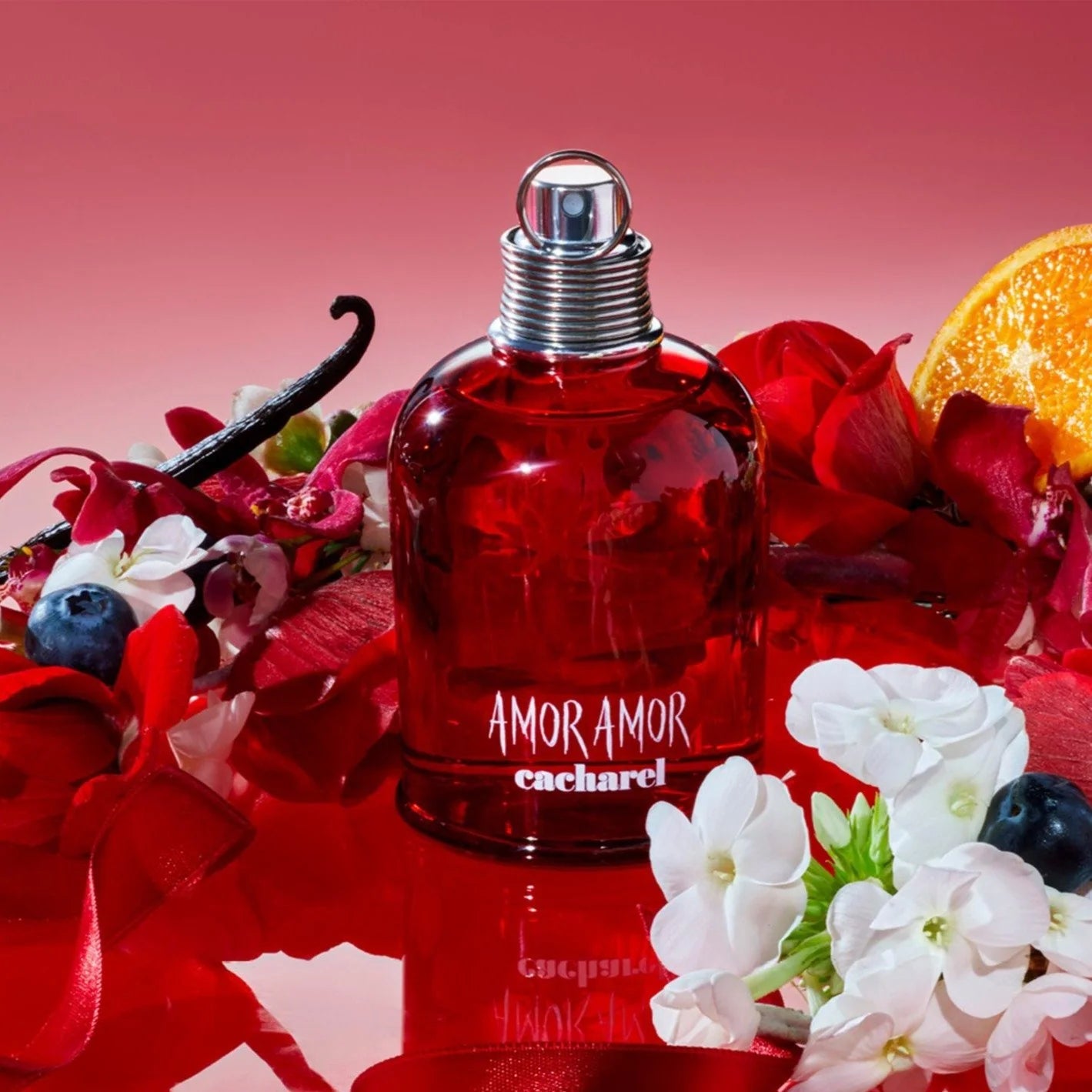 "Perfume Cacharel Amor Amor 100 ml EdT para mujer, fragancia floral frutal con grosella, jazmín y vainilla – Fragantik"