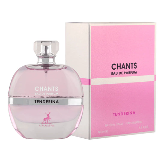 "Maison Alhambra Chants Tenderina 100 ml Edp – Perfume dulce y delicado para mujer."