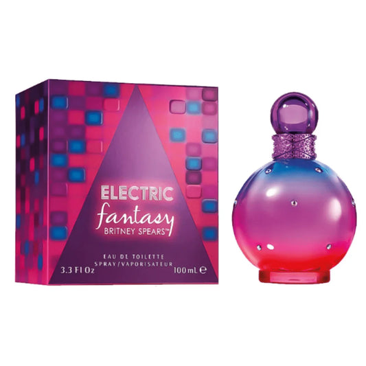 "Perfume Electric Fantasy de Britney Spears 100 ml EdT para mujer, fragancia oriental frutal con maracuyá, jazmín y benjuí – Fragantik"