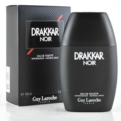 "Perfume Drakkar Noir 30 ml Edt para hombre, fragancia aromática fougère con limón, enebro y musgo de roble – Fragantik"