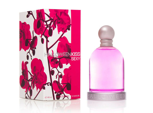 "Perfume Halloween Kiss Sexy 100 ml Edt para Mujer – Sensualidad y elegancia en cada rociada"