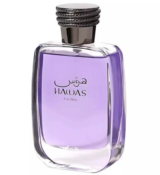 "Rasasi Hawas for Him – Perfume masculino fresco y seductor."