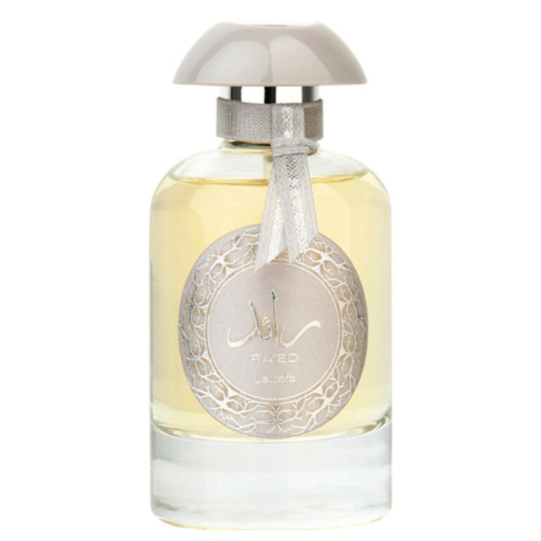 "Lattafa Raed Silver 100 ml Edp – Perfume masculino fresco y elegante."