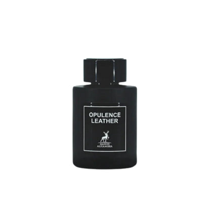 "Perfume Maison Alhambra Opulence Leather 100 ml EdP para hombre con notas de cuero, incienso, azafrán y ámbar – Fragantik"