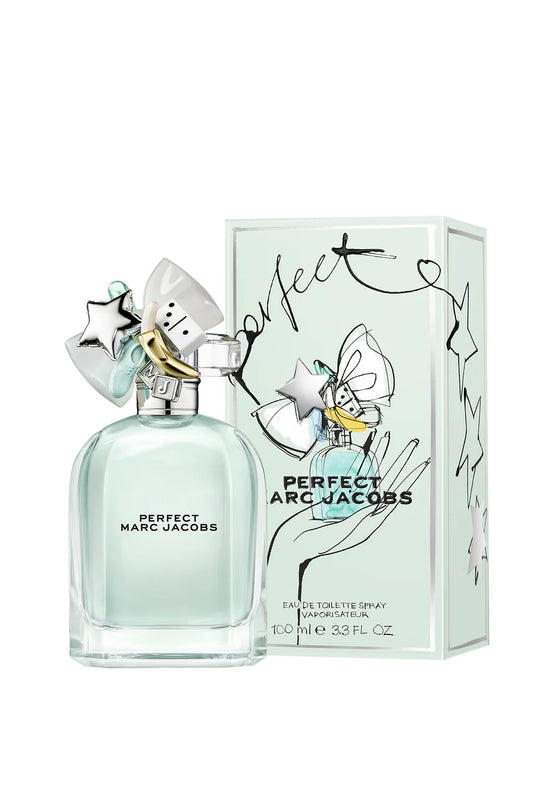 "Marc Jacobs Perfect – Perfume femenino floral y vibrante."