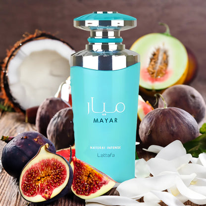 "Perfume Lattafa Mayar Natural Intense 100 ml EdP para mujer con frutas rojas, jazmín, vainilla y almizcle – Fragantik"