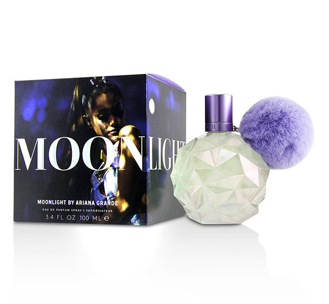 "Perfume Ariana Grande Moonlight 100 ml – Floral afrutado y encantador para mujer."