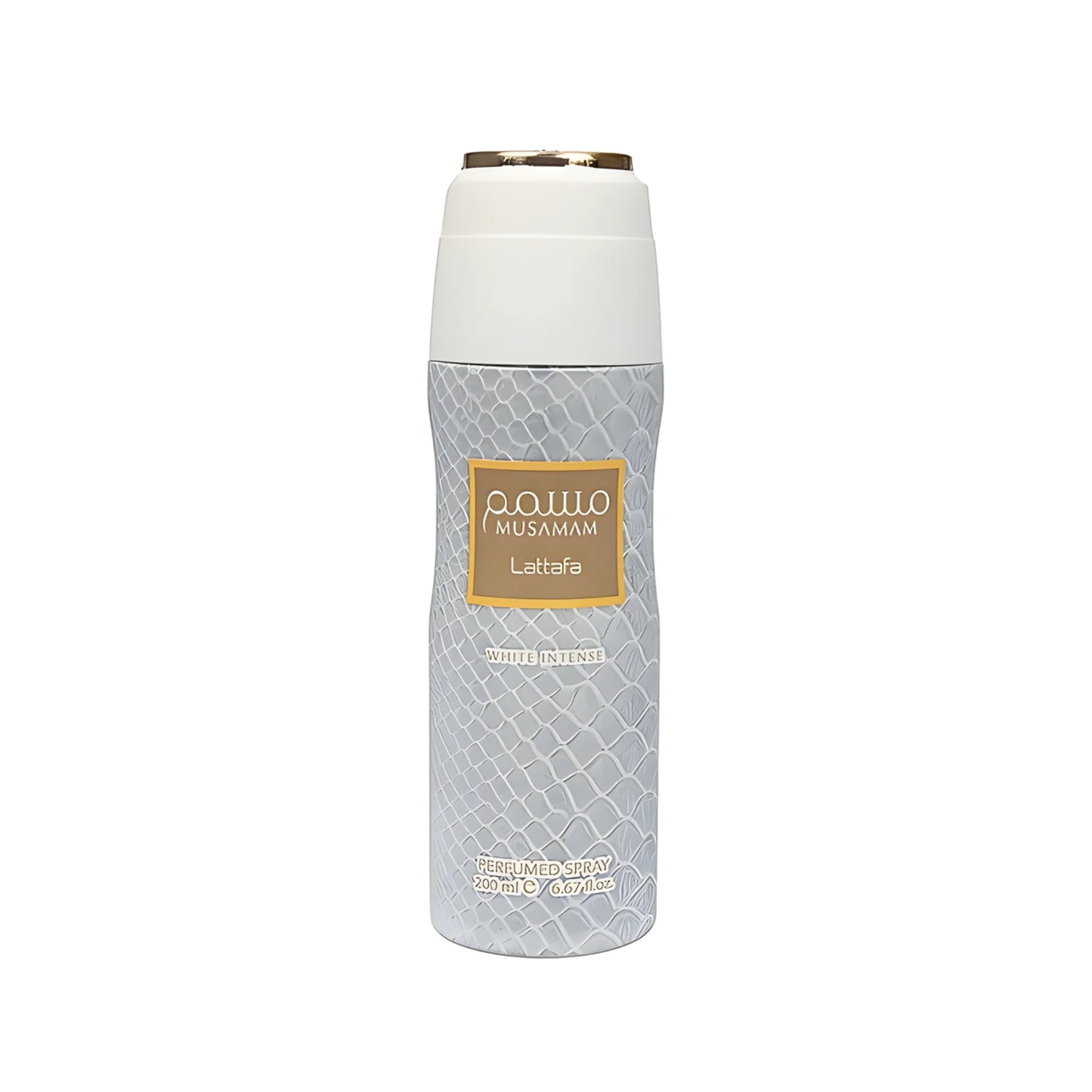 Desodorante Lattafa Musamam White 200 ml – aroma fresco masculino