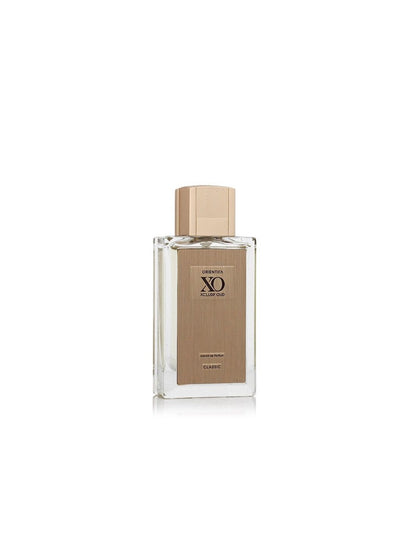 "Orientica Xclusif Classic – perfume masculino amaderado con notas especiadas."