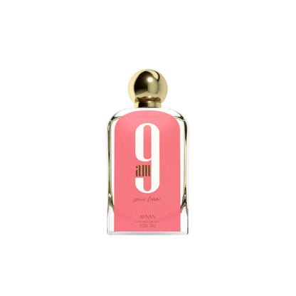 "Afnan 9AM 100 ml – Perfume femenino floral y frutal con notas vibrantes."