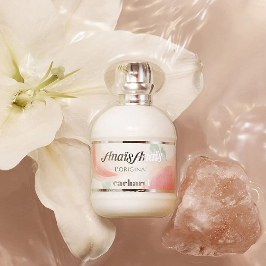 "Perfume Cacharel Anaïs Anaïs Original 100 ml EdT para mujer, fragancia floral con lirio, jazmín y sándalo – Fragantik"