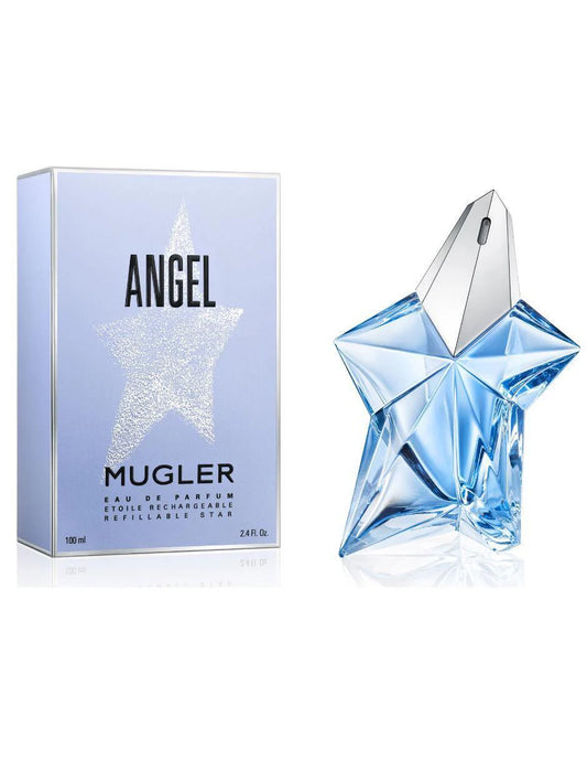 "Perfume Thierry Mugler Angel 100 ml EdP para mujer, fragancia oriental vainilla con algodón de azúcar, chocolate y pachulí – Fragantik"