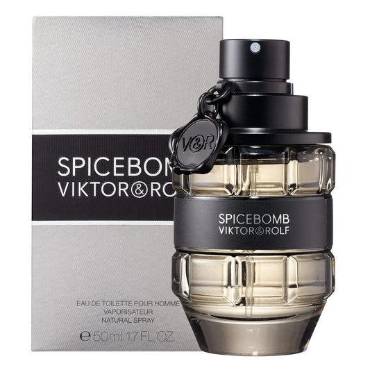 "Viktor & Rolf Spicebomb – Perfume masculino especiado y audaz."