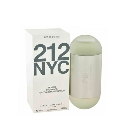 tester carolina herrera 212 nyc mujer 100 ml edt original