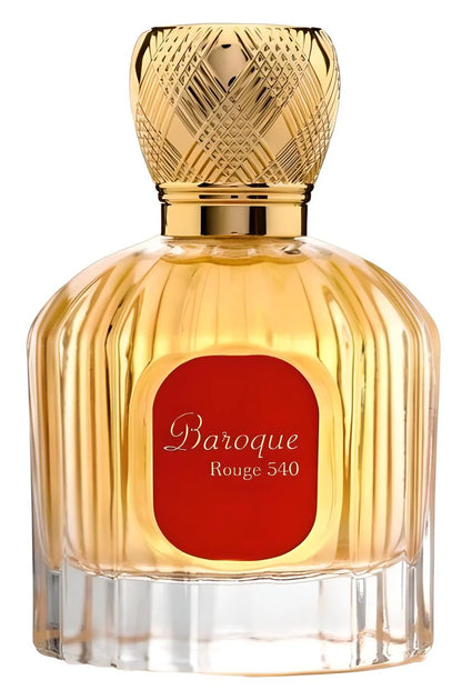 "Lattafa Baroque Rouge 540 100 ml Edp – Perfume unisex con un aroma sofisticado y envolvente."