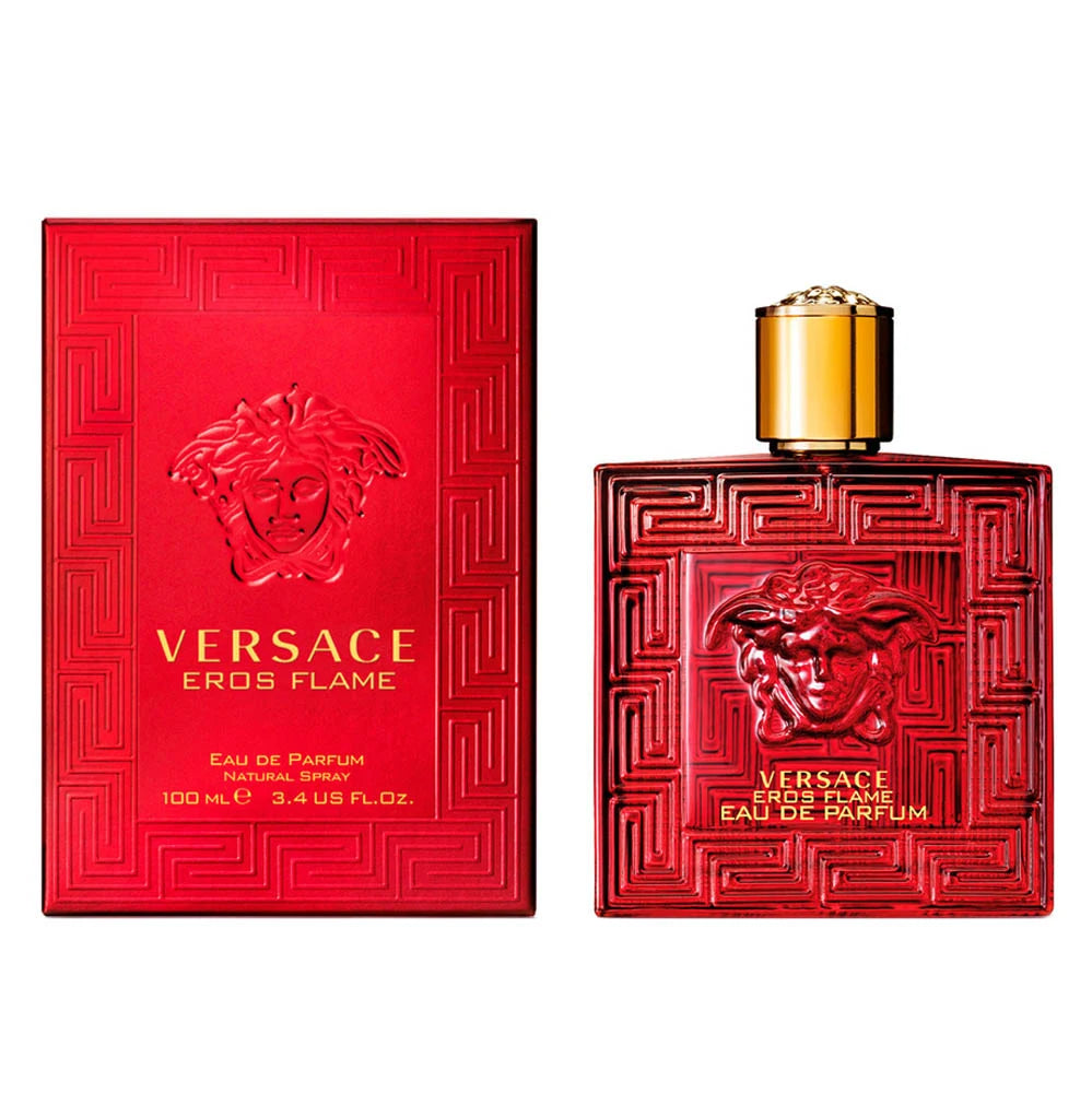 "Versace Eros Flame – Perfume masculino vibrante y seductor."