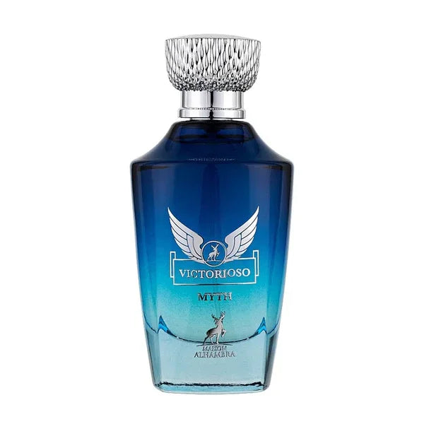 "Maison Alhambra Victorioso Myth – Perfume masculino amaderado y especiado."