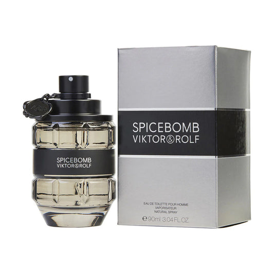 "Viktor & Rolf Spicebomb – Perfume masculino especiado y audaz."
