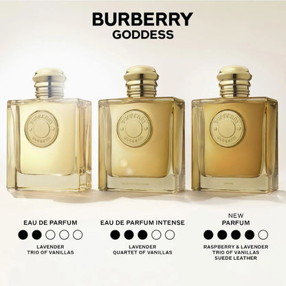 Eau de Parfum Burberry Goddess aroma vainilla y ámbar