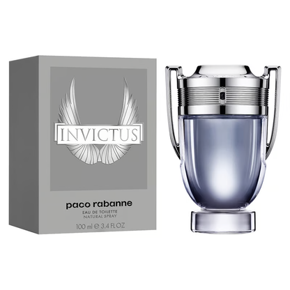 "Paco Rabanne Invictus – Perfume masculino fresco y dinámico."